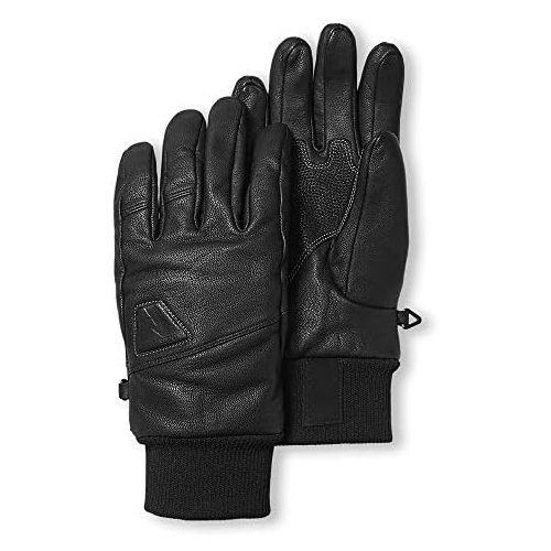  Eddie+Bauer Eddie Bauer Mens Mountain Ops Leather Gloves