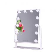 Edear EDEAR Mirror with Lights  Professional Makeup Mirror & Lighted Makeup Table Set with Smart Touch...