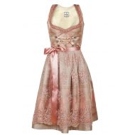 Edelnice Trachtenmode Bavarian Womens Designer Midi Dirndl Rosalie Dress 2-Pieces + Apron Size US2-US22