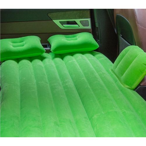  Edenshow Car Air Mattress, Portable SUV Air Mattress, Truck Inflatable Bed Mattress with Back Seat Pump & Repair Kit 2 Pillows Receiving Bag, Sleeping Blow Up Pad Fits Travel Camping - 140x