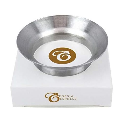  [아마존베스트]Edesia Espress Funnel for coffee grinder  against scattering losses  round  for filter holders with 49 mm diameter