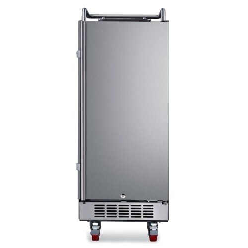  EdgeStar BR1500OD 15 Inch Wide Outdoor Kegerator Conversion Refrigerator with Forced Air Refrigeration by EdgeStar