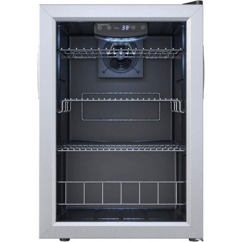  [아마존베스트]EdgeStar BWC91SS 17 Inch Wide 80 Can Capacity Extreme Cool Beverage Center