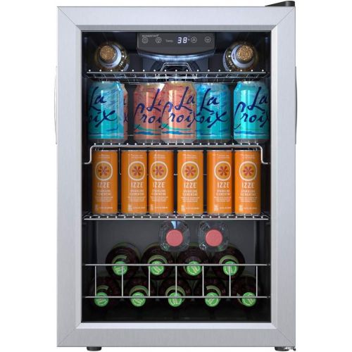  [아마존베스트]EdgeStar BWC91SS 17 Inch Wide 80 Can Capacity Extreme Cool Beverage Center