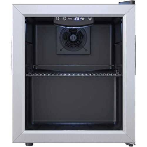  EdgeStar BWC71SS 18 Inch Wide 52 Can Capacity Extreme Cool Beverage Center