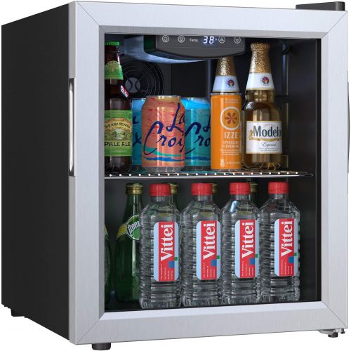  EdgeStar BWC71SS 18 Inch Wide 52 Can Capacity Extreme Cool Beverage Center