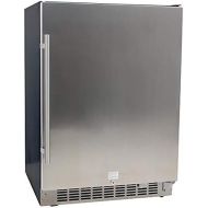 EdgeStar CBR1501SLD 5.49 Cu. Ft 142 Can Built-in Stainless Steel Beverage Cooler