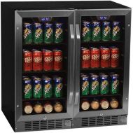 EdgeStar CBR901SGDUAL 160 Can 30 Built-in Side-by-Side Beverage Cooler