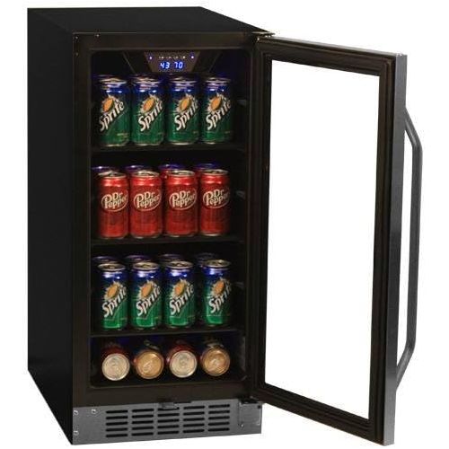  EdgeStar CBR901SGDUAL 160 Can 30 Built-in Side-by-Side Beverage Cooler