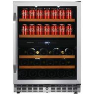 EdgeStar CWB8420DZ 24 Inch Built-In Wine and Beverage Cooler