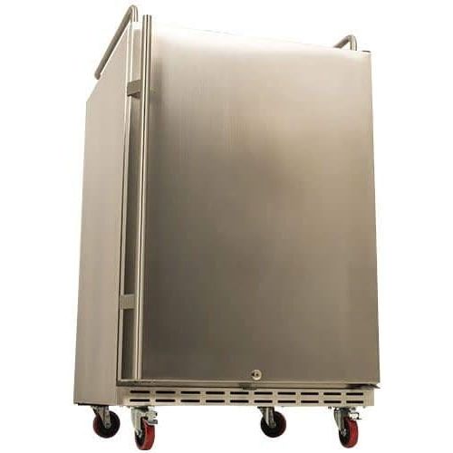  EdgeStar BR7001SSOD Full Size Built-in Outdoor Kegerator Conversion Refrigerator Only - Stainless Steel