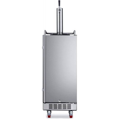  EdgeStar KC1500SS 15 Built-in Stainless Steel Kegerator