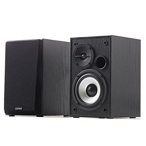  Edifier R980T 4 Active Bookshelf Speakers - 2.0 Computer Speaker - Powered Studio Monitor (Pair)