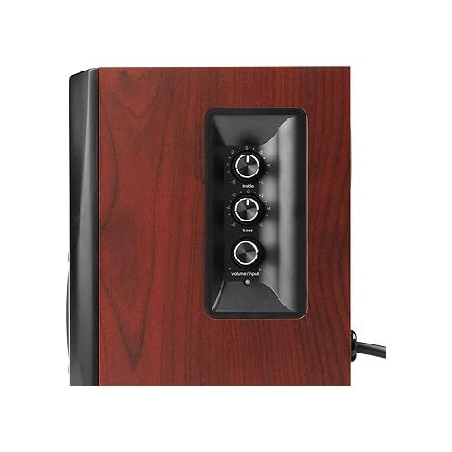  Edifier S350DB Bookshelf Speaker and Subwoofer 2.1 Speaker System Bluetooth v4.1 aptX Wireless Sound for Bedrooms, Living Rooms and Dens