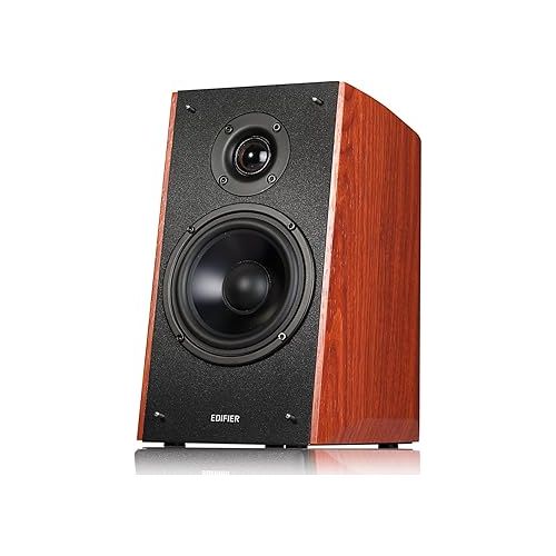  Edifier R2000DB Powered Bluetooth Bookshelf Speakers - Near-Field Studio Monitors - 120W RMS Studio Monitor with Optical Input 5″ Large Woofer - Wood