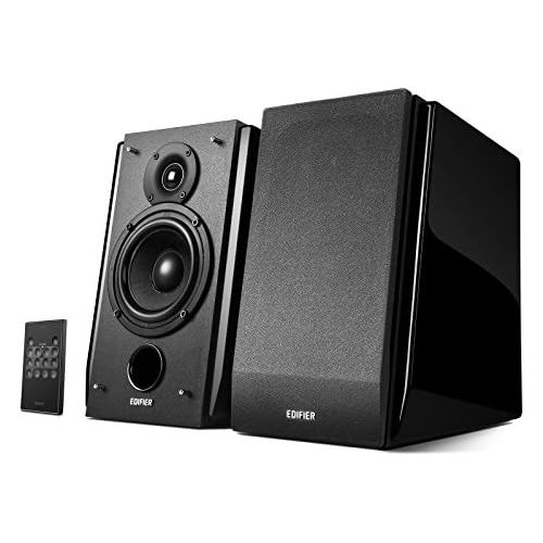  [아마존베스트]Edifier R1850DB Active Bookshelf Speakers with Bluetooth and Optical Input - 2.0 Studio Monitor Speaker - Built-in Amplifier with Subwoofer Line Out