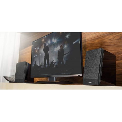  [아마존베스트]Edifier R1850DB Active Bookshelf Speakers with Bluetooth and Optical Input - 2.0 Studio Monitor Speaker - Built-in Amplifier with Subwoofer Line Out