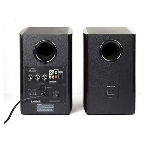  [아마존베스트]Edifier R2000DB Powered Bluetooth Bookshelf Speakers - Near-Field Studio Monitors - Optical Input - 120 Watts RMS - Black