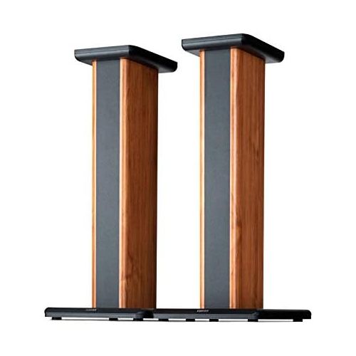  [아마존베스트]Edifier SS02 S1000DB / S2000PRO Wood Grain Speaker Stands Enhanced Audio Listening Experience for Home Theaters