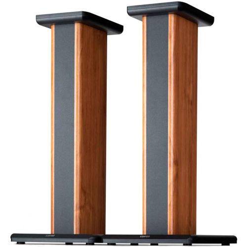  [아마존베스트]Edifier SS02 S1000DB / S2000PRO Wood Grain Speaker Stands Enhanced Audio Listening Experience for Home Theaters