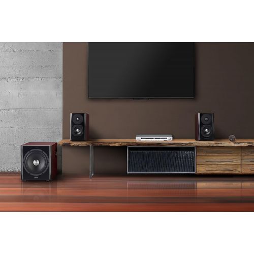  [아마존베스트]Edifier S350DB Bookshelf Speaker and Subwoofer 2.1 Speaker System Bluetooth v4.1 aptX Wireless Sound for Computer Rooms, Living Rooms and Dens