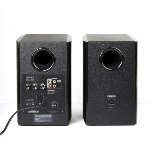  Edifier R2000DB Powered Bluetooth Bookshelf Speakers - Near-Field Studio Monitors - Optical Input - 120 Watts RMS - Black