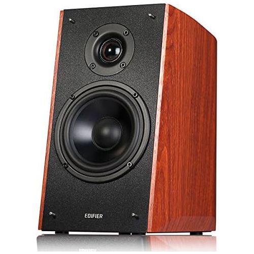  Edifier R2000DB Powered Bluetooth Bookshelf Speakers - Near-Field Studio Monitors - Optical Input - 120 Watts RMS - Wood