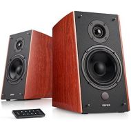 Edifier R2000DB Powered Bluetooth Bookshelf Speakers - Near-Field Studio Monitors - Optical Input - 120 Watts RMS - Wood