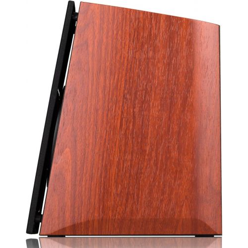  Edifier R2000DB Powered Bluetooth Bookshelf Speakers - Near-Field Studio Monitors - Optical Input - 120 Watts RMS - Wood