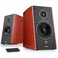 Edifier R2000DB Powered Bluetooth Bookshelf Speakers - Near-Field Studio Monitors - Optical Input - 120 Watts RMS - Wood