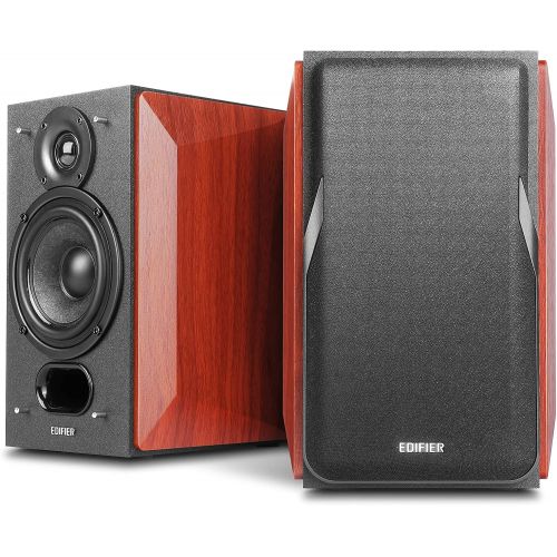  [아마존베스트]Edifier P17 Passive Bookshelf Speakers - 2-Way Speakers with Built-in Wall-Mount Bracket - Perfect for 5.1, 7.1 or 11.1 Side/Rear Surround Setup - Pair - Needs Amplifier or Receive