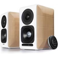 [아마존베스트]-Service-Informationen Edifier S880DB Bluetooth Shelf Speaker System Wood/White