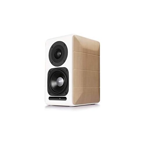  [아마존베스트]-Service-Informationen Edifier S880DB Bluetooth Shelf Speaker System Wood/White