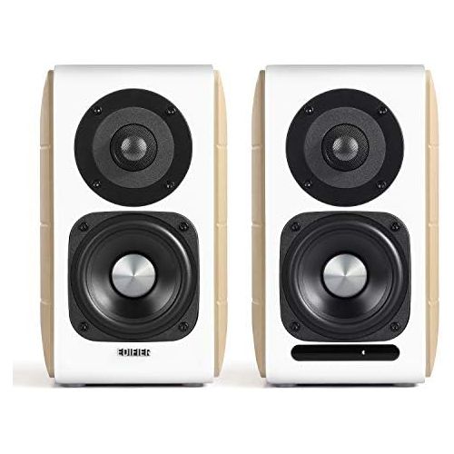  [아마존베스트]-Service-Informationen Edifier S880DB Bluetooth Shelf Speaker System Wood/White