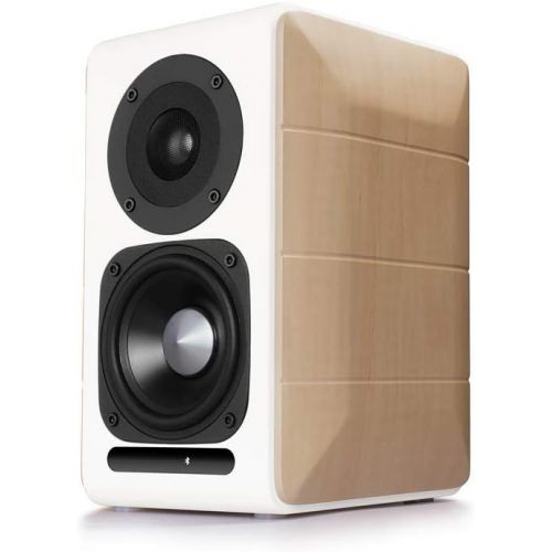  [아마존베스트]-Service-Informationen Edifier S880DB Bluetooth Shelf Speaker System Wood/White