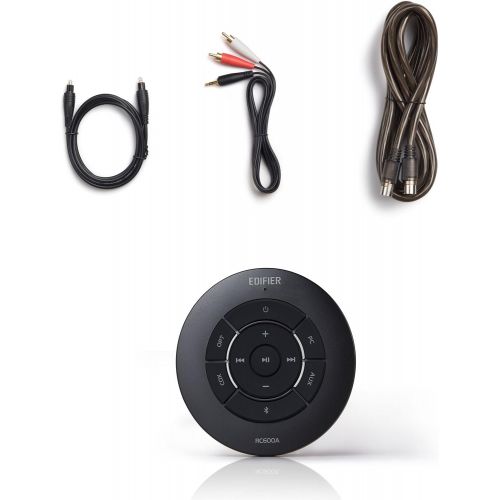  Edifier S350DB Speaker System, Home Entertainment Shelf Speaker and Subwoofer 2.1, with Bluetooth V4.0 aptX in Wood/Black