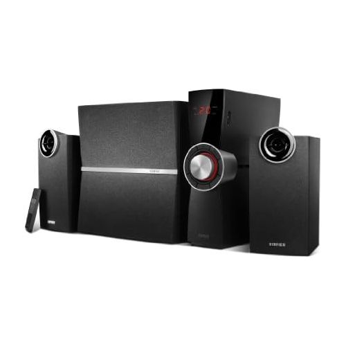  Edifier C2X 2.1?PC Speaker System with Stereo Speakers and Subwoofer Black