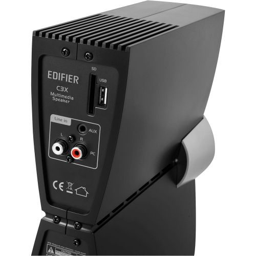  Edifier C3X speaker set speaker sets (Wired, Amplifier, Stand alone, 2 way, 116 x 160 x 203 mm, 267 x 283 x 265 mm)