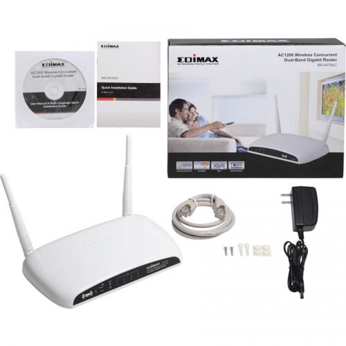  Edimax BR-6478AC V2 AC1200 Gigabit Dual-Band WiFi RouterRange ExtenderAccess PointBridgeWISP with USB Port and VPN