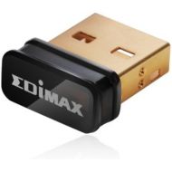 Edimax EW-7811Un 150Mbps 11n Wi-Fi USB Adapter, Nano Size Lets You Plug it and Forget it, Ideal for Raspberry Pi  Pi2, Supports Windows, Mac OS, Linux (BlackGold)