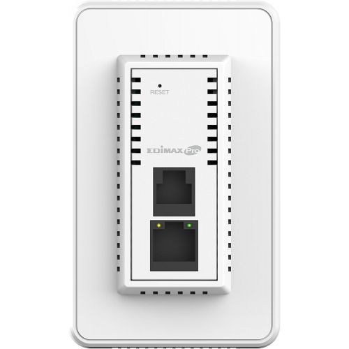  Edimax IAP1200 2 x 2 AC1200 Dual Band in-Wall PoE Access Point