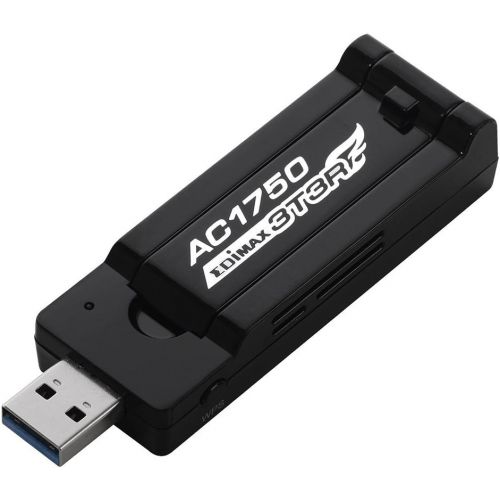  Edimax EW-7833UAC AC1750 Dual-Band Wi-Fi USB 3.0 Adapter, Supports Windows 788.110, Mac and Linux