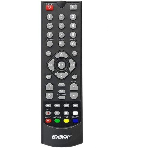  Edision Progressive Hybrid Lite DVB C/T Cable / Terrestrial Receiver for Digital Cable and Terrestrial TV (Full HD, HDMI, USB 2.0, Media player, wireless optional)