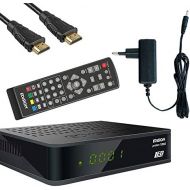 EDISION proton T265 LED DVB T2 HD H.265 HEVC Full HD Hybrid FTA Receiver HDTV DVB T2/DVB C with HDMI Cable