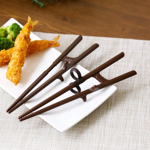  [아마존베스트]Edison Friends Training Chopsticks for Adults Left Handed | Beginner Chopsticks | Chopsticks Helper | Chopsticks for Beginners | Trainer Chopsticks | Easy Chopsticks | Practice Cho