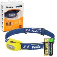 Fenix HL16 70 Lumen LED Headlamp for camping/hiking kids/children with EdisonBright AA Alkaline battery (Yellow)