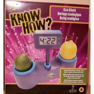 Edu Science Know How? Eco Tech Clock Unisex 8 yrs+ New 2013