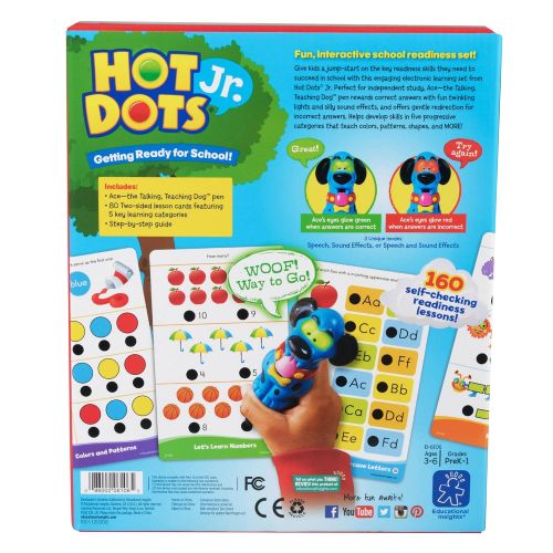  Educational Insights Hot Dots Jr. Getting Ready for School Set