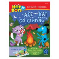 Educational Insights Hot Dots Jr. Storybooks- Ace and Kat Go Camping, Set Of 6