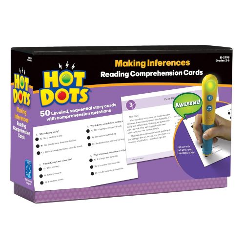  Educational Insights Hot Dots Reading Comprehension- Making Inferences